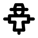 Scarecrow SVG Icon
